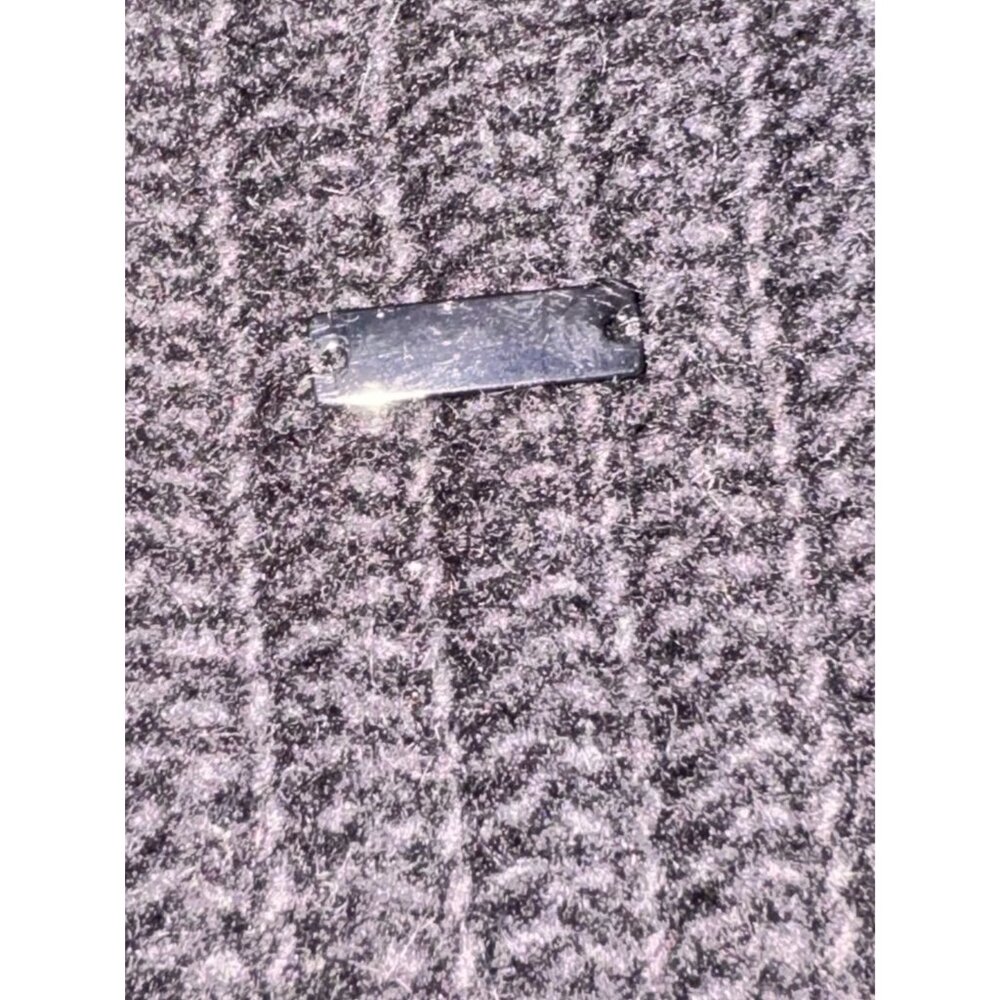 Adidas SLVR Dark Gray Wool Blend Button-Up Ribbed Cardigan Sweater Size XL Mens - Picture 6 of 6